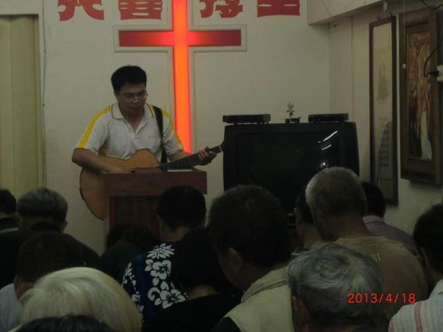 台南神學院碧堂同學的福音分享。