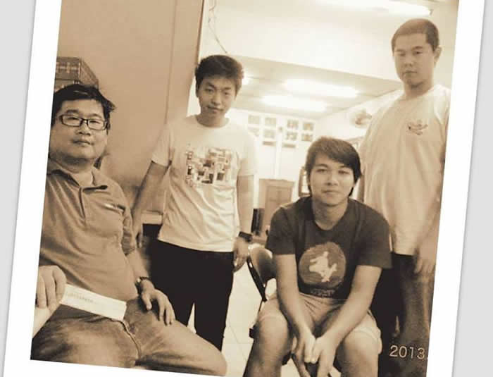 照片右邊第二位是常來關心台南恩友的志工