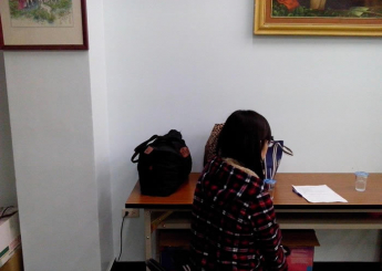 暗夜裡，永康恩友中心接待了從南投竹山緊急安置的姊妹。