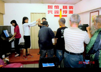 謝謝你們，台南神學院的同學