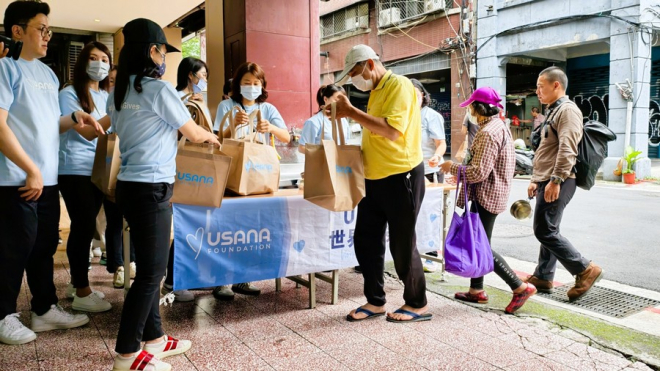 美商優莎納台灣分公司 捐贈物資